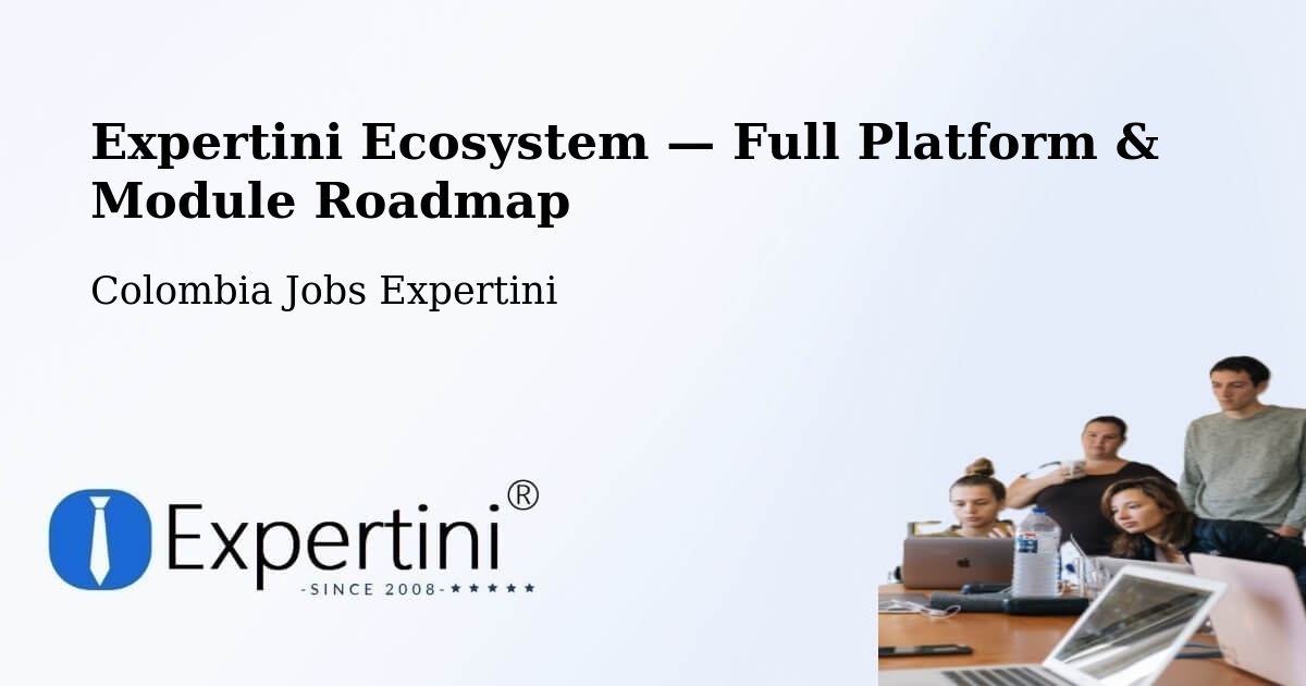 Expertini Ecosystem — Full Platform & Module Roadmap – Apulo